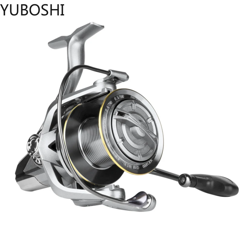 

YUBOSHI 8000 -12000 Saltwater Spinning Fishing Reel 30KG Drag Power Distant Wheel Aluminum Spool Trolling Surf Reel