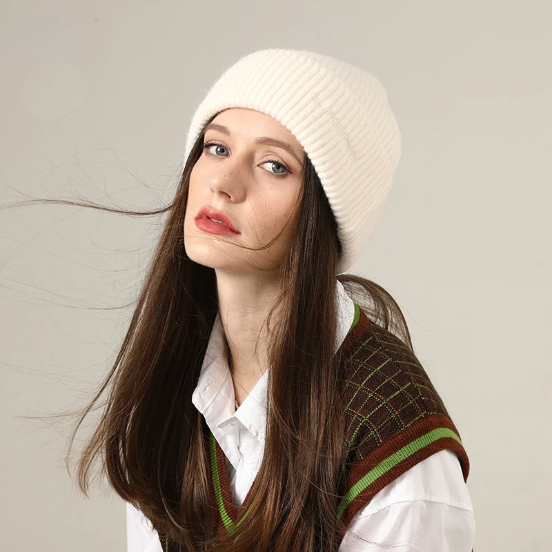 2021 New Women Winter Hat Luxury Wool Rabbit Fur Letter Knitted Beanie Hats Casual Soft Warm Skullies Beanies
2021 New Women Winter Hat Luxury Wool Rabbit Fur Letter Knitted Beanie Hats Casual Soft Warm Skullies Beanies