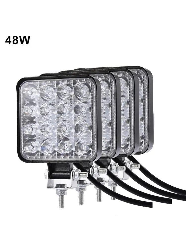 27W/48W Work Light Square Light Round Light Waterproof And Dust-proof Work Lamp For Bicycle Truck cold light
27W/48W Work Light Square Light Round Light Waterproof And Dust-proof Work Lamp For Bicycle Truck cold light