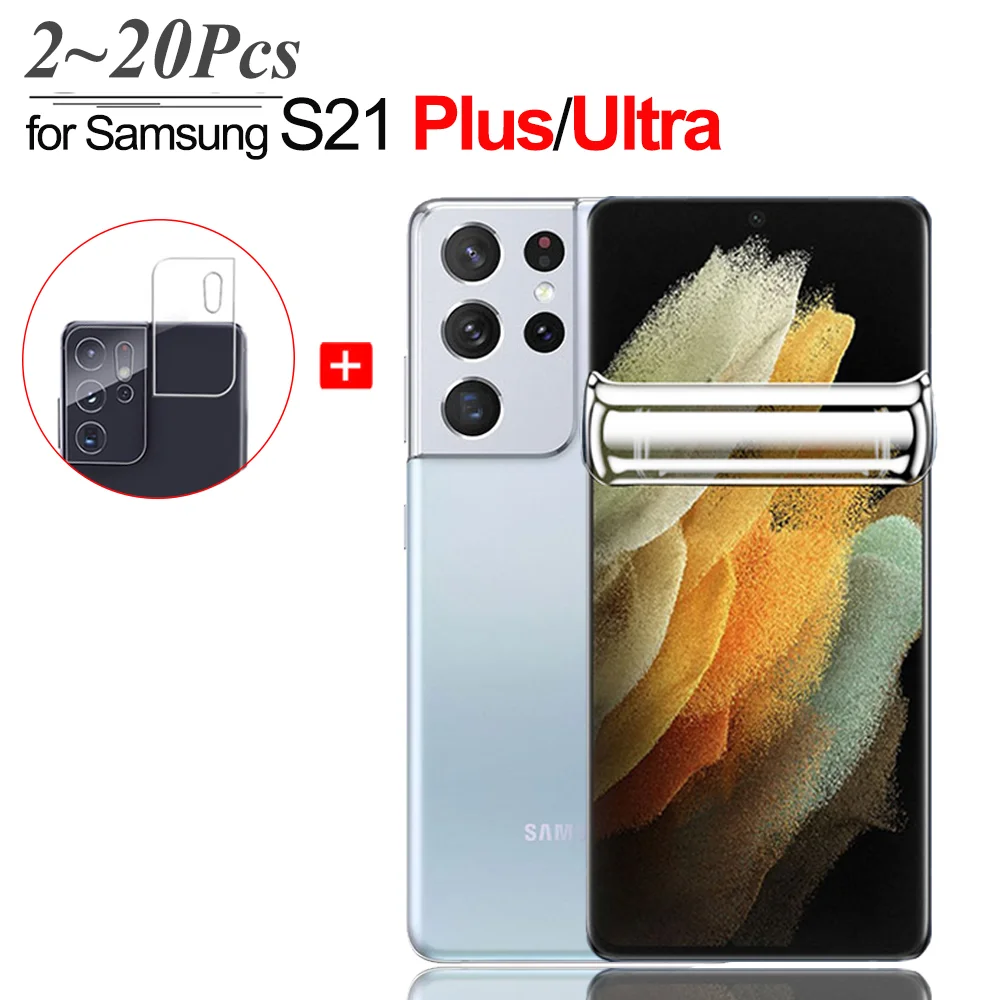 Camera Film+Soft Glass for Samsung S21 Ultra Screen Protector S21Plus S21Ultra Full Cover Hydrogel Film Samsung Galaxy S21 Ultra
Camera Film+Soft Glass for Samsung S21 Ultra Screen Protector S21Plus S21Ultra Full Cover Hydrogel Film Samsung Galaxy S21 Ultra
