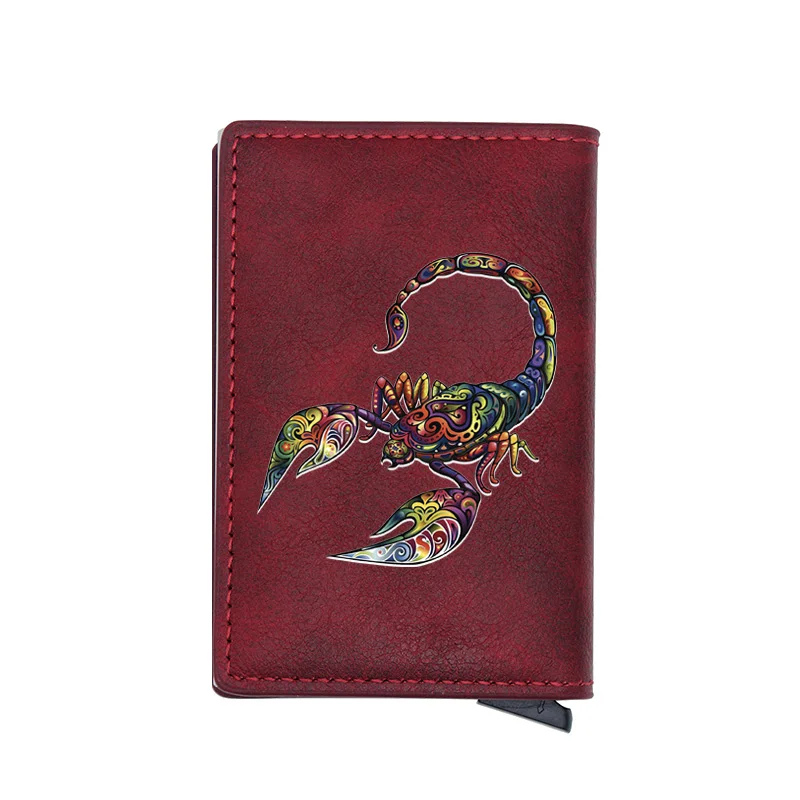 Unique Colorful Scorpion Digital Printing Leather Card Holder Wallet Men Women Charm Mini Short Purse Gift
Unique Colorful Scorpion Digital Printing Leather Card Holder Wallet Men Women Charm Mini Short Purse Gift