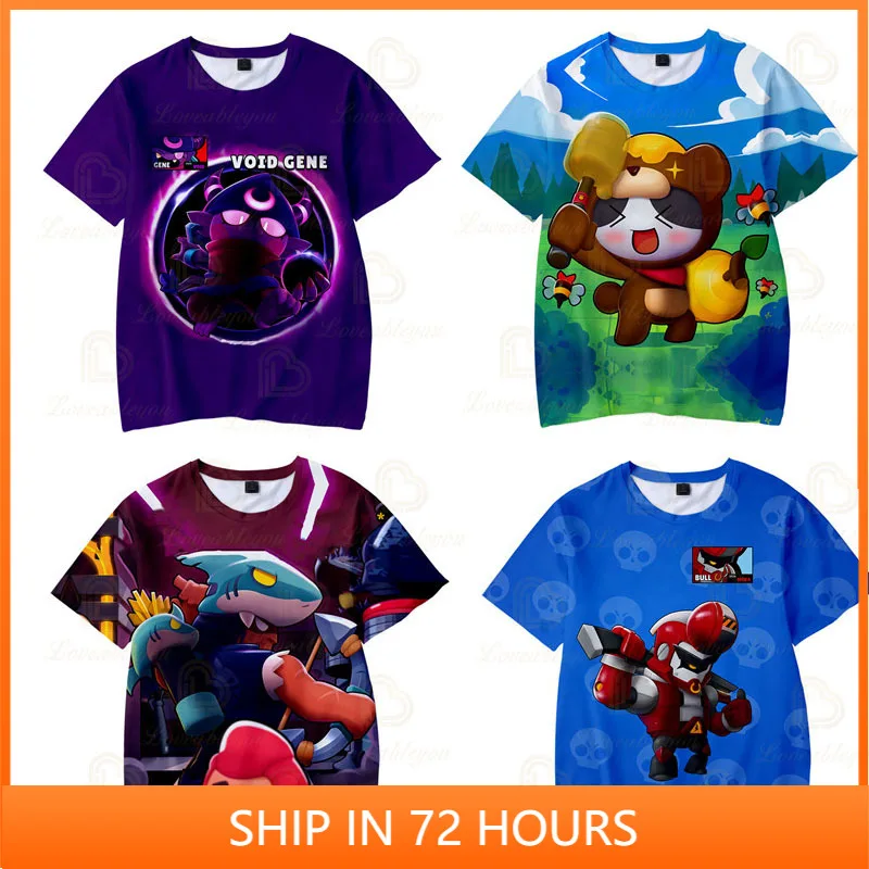 Nita Colt Brock and Star,Cartoon Tops Teen Clothes Crow Kids T-shirt Leon Shooting Game Spike 3D Shirt Sudaderas Tops Boys Girls
Nita Colt Brock and Star,Cartoon Tops Teen Clothes Crow Kids T-shirt Leon Shooting Game Spike 3D Shirt Sudaderas Tops Boys Girls