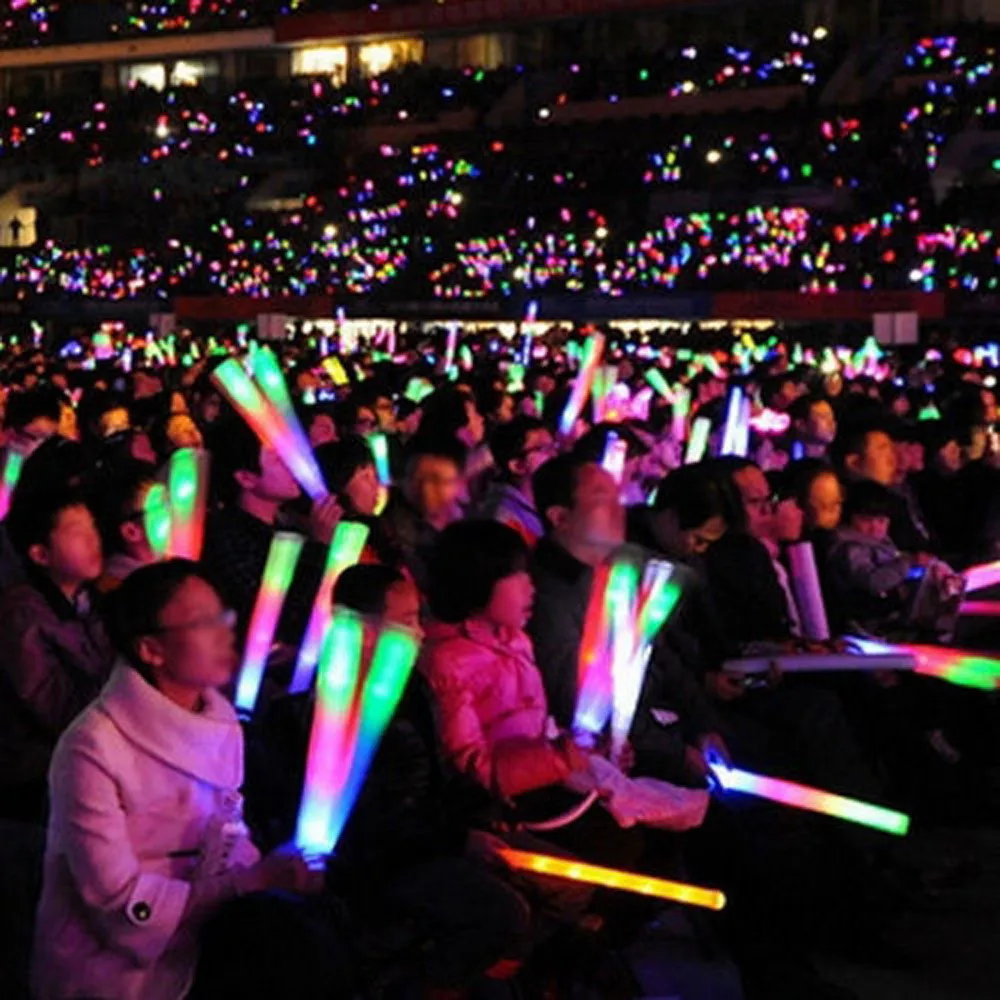 1PCS Light Up Foam Sticks Glow Party LED Flashing Vocal Concert Reuseable Home For Wedding/Party/Curtain/Garden Decoration#40
1PCS Light Up Foam Sticks Glow Party LED Flashing Vocal Concert Reuseable Home For Wedding/Party/Curtain/Garden Decoration#40