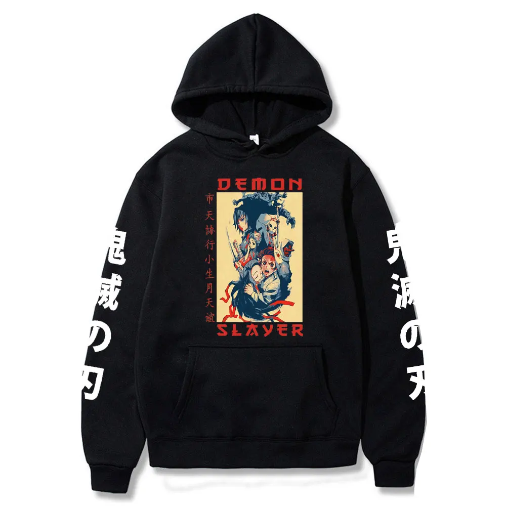 Japanese Manga Demon Slayer Print Hoodies Men Women Harajuku Anime Kamado Tanjirou Graphics Hoodie Cartoon Man Hooded Clothes
Japanese Manga Demon Slayer Print Hoodies Men Women Harajuku Anime Kamado Tanjirou Graphics Hoodie Cartoon Man Hooded Clothes