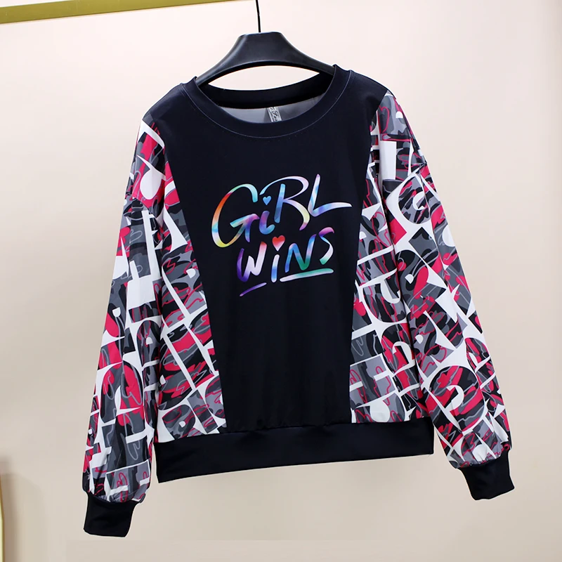 Casual Women Hoodies Loose Long Sleeve Girl Sweatshirt Undershirt Fashion Print Oversize S-3XL Thin Spring Streetwear Pullover
Casual Women Hoodies Loose Long Sleeve Girl Sweatshirt Undershirt Fashion Print Oversize S-3XL Thin Spring Streetwear Pullover