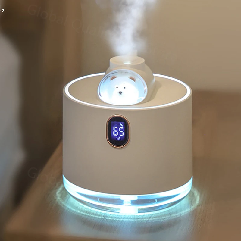 New Cute Pet Humidifier Mini Household Small Moisturizing Aromatherapy Car LCD Power Display USB Wireless Air Humidifier
New Cute Pet Humidifier Mini Household Small Moisturizing Aromatherapy Car LCD Power Display USB Wireless Air Humidifier
