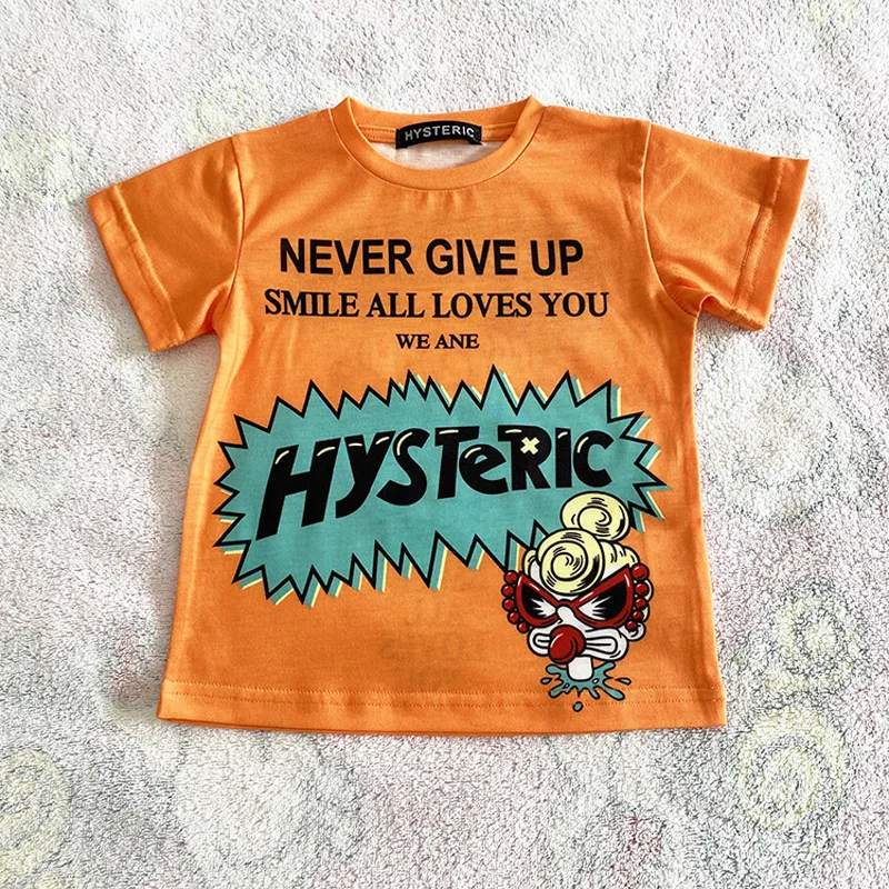 Tee Shirt Fille Boy TShirts Stranger Things Summer Clothes Girls Pattern Letter Pacifier Cotton Short Sleever
Tee Shirt Fille Boy TShirts Stranger Things Summer Clothes Girls Pattern Letter Pacifier Cotton Short Sleever