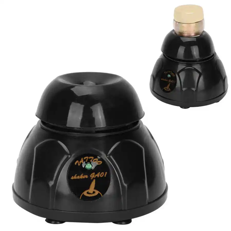Tattoo Pigment Ink Electric Shaker Stirrer Nail Polish UV Gel Vortexer Mixer Nail Polish Gel Shaking Mixer Tattoo Supply Black
Tattoo Pigment Ink Electric Shaker Stirrer Nail Polish UV Gel Vortexer Mixer Nail Polish Gel Shaking Mixer Tattoo Supply Black