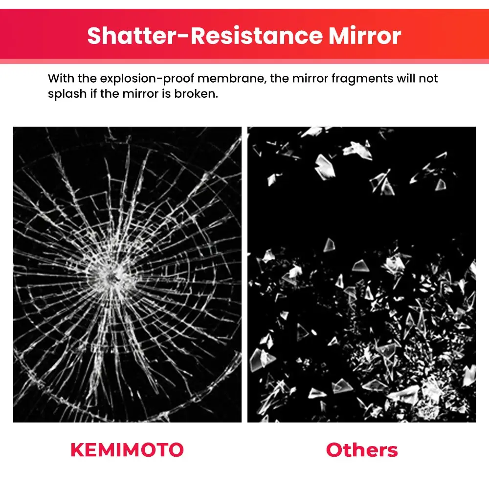 KEMIMOTO UTV Ranger Plastic Central rearview Convex mirror for Polaris Ranger 570 900 1000 XP S Crew for Can-Am Defender
KEMIMOTO UTV Ranger Plastic Central rearview Convex mirror for Polaris Ranger 570 900 1000 XP S Crew for Can-Am Defender