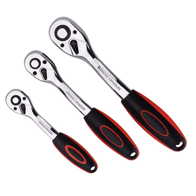 72-tooth high torque wrench 1/4" 3/8" 1/2" socket wrench For Vehicle Bicycle curved handle ratchet wrench professional hand tool
72-tooth high torque wrench 1/4" 3/8" 1/2" socket wrench For Vehicle Bicycle curved handle ratchet wrench professional hand tool