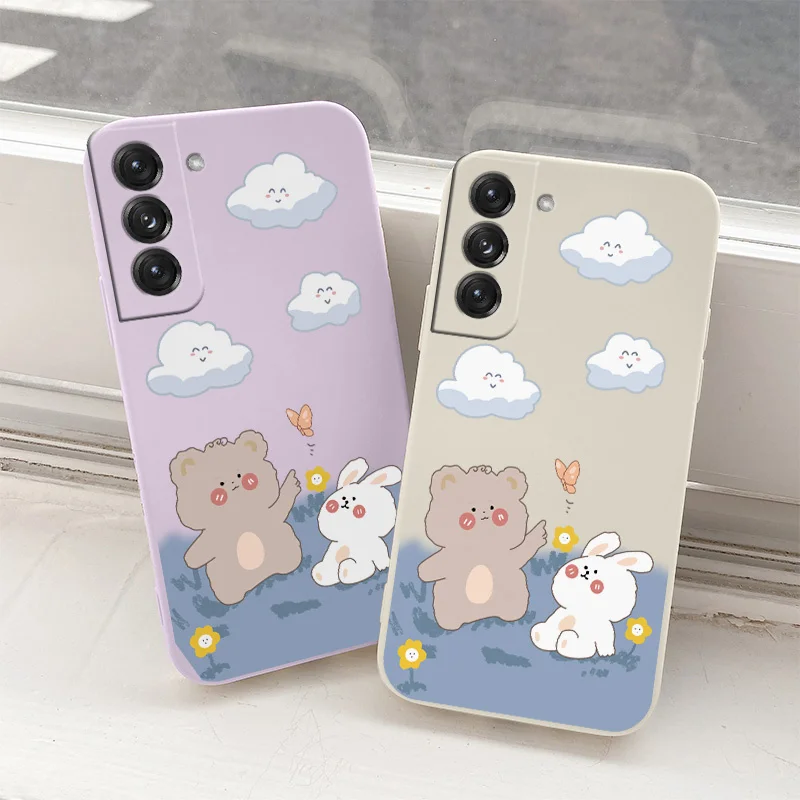 Smiling Bear Silicone Phone Case For Samsung Galaxy S21 S20 FE S10 Ultra Plus S10e Note 20 ultra 10 9 Plus Pro Soft Back Cover
Smiling Bear Silicone Phone Case For Samsung Galaxy S21 S20 FE S10 Ultra Plus S10e Note 20 ultra 10 9 Plus Pro Soft Back Cover