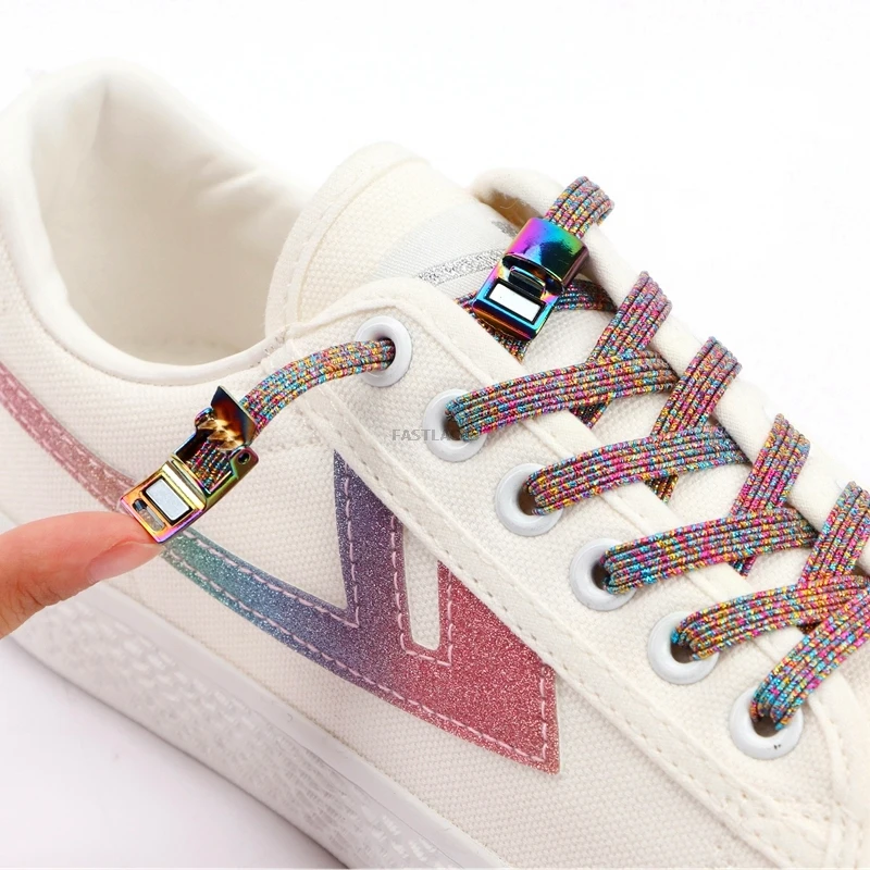 New Upgrade Magnetic Lock Shoelaces No Tie Shoe Laces Sneakers Metal Lock Shoelace Sports Kids Adult Lazy Laces Fits All Shoes
New Upgrade Magnetic Lock Shoelaces No Tie Shoe Laces Sneakers Metal Lock Shoelace Sports Kids Adult Lazy Laces Fits All Shoes