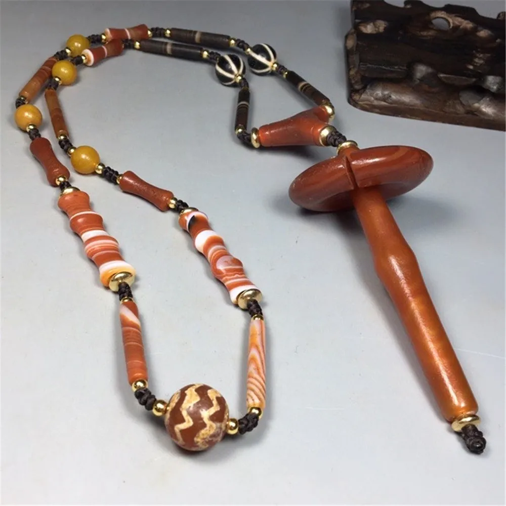 Return to OoldThings In TibAreas Dzi Bead Agate High Oil Orange Peel Necklace Sweater Chain Folk-Custom Unisex Handmade
Return to OoldThings In TibAreas Dzi Bead Agate High Oil Orange Peel Necklace Sweater Chain Folk-Custom Unisex Handmade