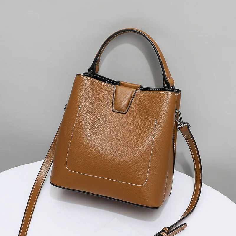 Viney bag new fashion leather bucket bag simple 2021 One Shoulder Messenger Bag portable women's bag
Viney bag new fashion leather bucket bag simple 2021 One Shoulder Messenger Bag portable women's bag