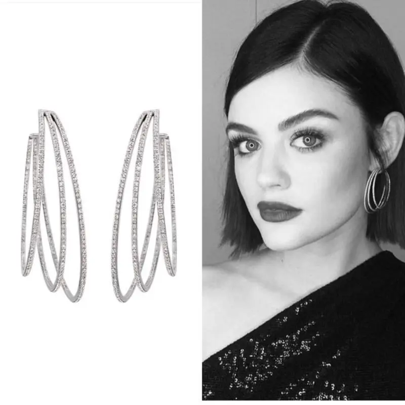 Fashion Luxury 925 Solid Sterling Silver Created Moissanite Gemstone Wedding Engagement Fine Jewelry Hoop Earrings Wholesale
Fashion Luxury 925 Solid Sterling Silver Created Moissanite Gemstone Wedding Engagement Fine Jewelry Hoop Earrings Wholesale