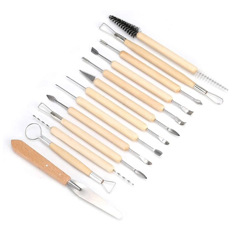 62Pcs Pottery Tools Clay Sculpting Tools Set Clay Cleaning Tools Kits Rock Painting Kit For Sculpture Pottery Art Crafts
62Pcs Pottery Tools Clay Sculpting Tools Set Clay Cleaning Tools Kits Rock Painting Kit For Sculpture Pottery Art Crafts