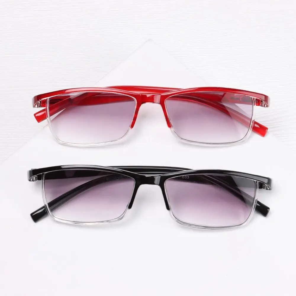 Eye Protection Portable Gradient Ultra Light Frame Computer Goggles Business Reading Glasses Anti-Blue Light Eyeglasses 
Eye Protection Portable Gradient Ultra Light Frame Computer Goggles Business Reading Glasses Anti-Blue Light Eyeglasses