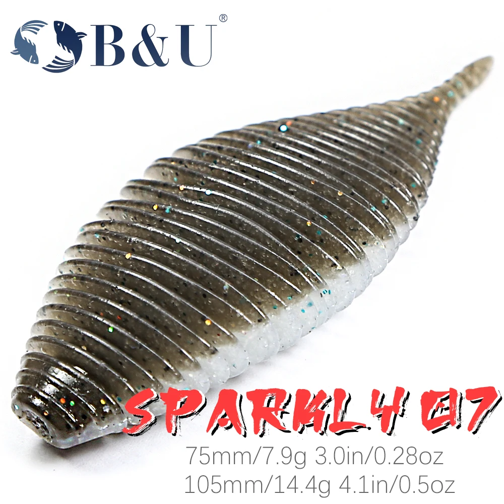 B&U BELLOWS GILL 75/105 Fishing Lure Soft Lure Shad Silicone Baits Swinbait Wobblers For Pike And Bass Artificial leurre souple
B&U BELLOWS GILL 75/105 Fishing Lure Soft Lure Shad Silicone Baits Swinbait Wobblers For Pike And Bass Artificial leurre souple