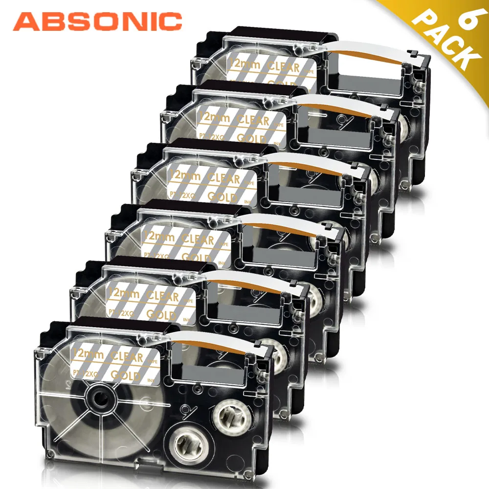 Absonic 6PK 12 мм этикетки для объектива с оптическими зумом Casio принтер ленты цвета: золотистый, на прозрачной XR-12XG XR12XG XR 12XG совместимый для объект...
Absonic 6PK 12 мм этикетки для объектива с оптическими зумом Casio принтер ленты цвета: золотистый, на прозрачной XR-12XG XR12XG XR 12XG совместимый для объект...