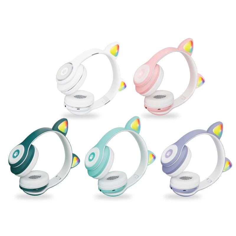 250 MAh Stereo Wireless Headphone Portable Bluetooth Headset Sport Earphones Tws Earbuds Cute Cat Ear
250 MAh Stereo Wireless Headphone Portable Bluetooth Headset Sport Earphones Tws Earbuds Cute Cat Ear