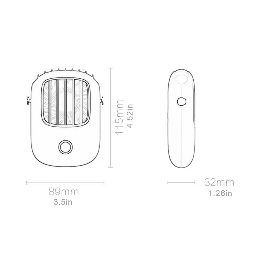 Lazy Outdoor USB Lanyard Fan Portable Hanging Neck Fan for Office Bedroom Outdoor hanging neck fan portable charging fan
Lazy Outdoor USB Lanyard Fan Portable Hanging Neck Fan for Office Bedroom Outdoor hanging neck fan portable charging fan