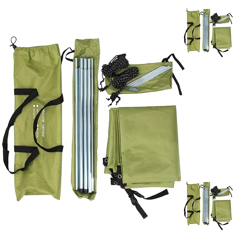Portable Car Shelter, Camping Side Awning Car Sun Shade Sail Canopy Roof Top Tent for Caravan, Outdoor, SUV
Portable Car Shelter, Camping Side Awning Car Sun Shade Sail Canopy Roof Top Tent for Caravan, Outdoor, SUV