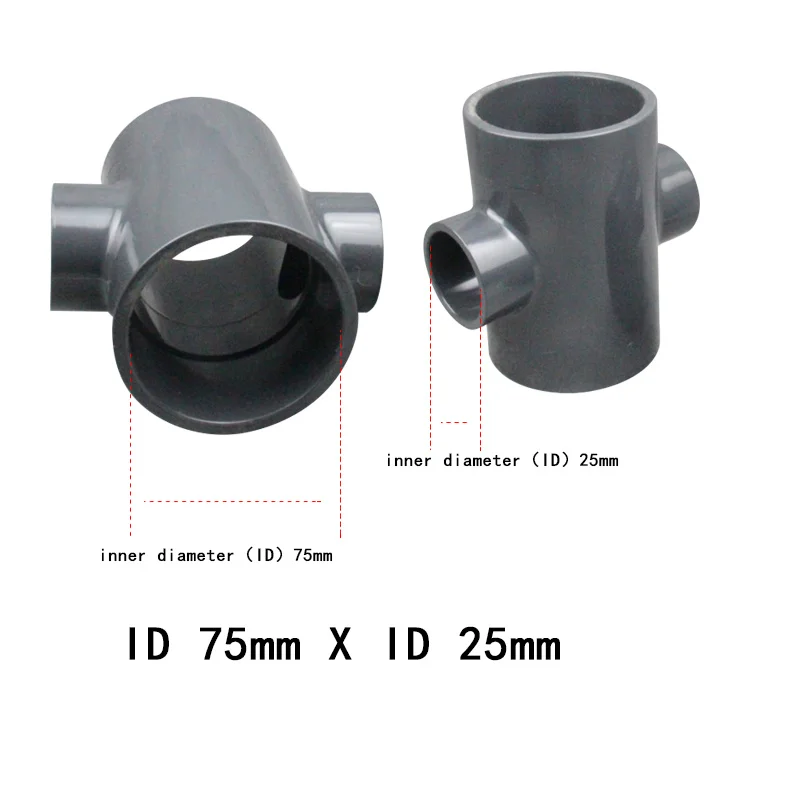UPVC Pipe Reducing Cross Connector Garden Irrigation System Parts"Tube 4 Way Adapter Fish Tank Supplies 1Pcs
UPVC Pipe Reducing Cross Connector Garden Irrigation System Parts"Tube 4 Way Adapter Fish Tank Supplies 1Pcs