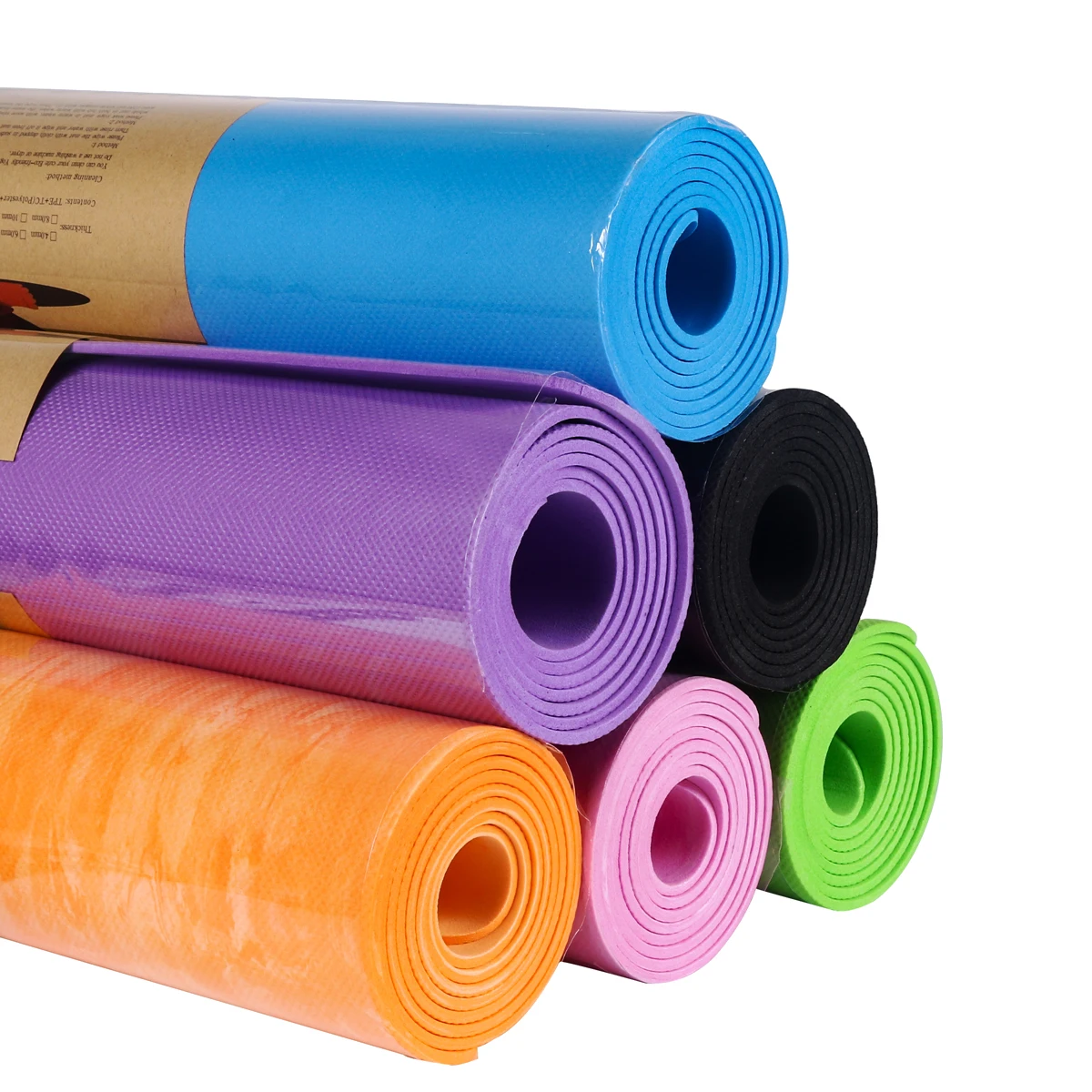 Коврик для занятий йогой из ТПЭ, нескользящий, 173 х61 см 
Коврик для занятий йогой из ТПЭ, нескользящий, 173 х61 см