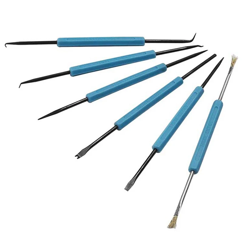 6pcs Repair Welding Tools Multifunctional Double Sided Soldering Kit for Circuit Board Repair Soldering Dropshipping
6pcs Repair Welding Tools Multifunctional Double Sided Soldering Kit for Circuit Board Repair Soldering Dropshipping
