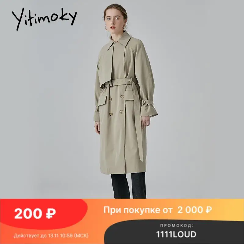 Yitimoky Long Trench Coat for Women Fashion Windbreaker 2021 Jacket Winter Autumn Designer Clothes Trenchcoat Vintage Streetwear
Yitimoky Long Trench Coat for Women Fashion Windbreaker 2021 Jacket Winter Autumn Designer Clothes Trenchcoat Vintage Streetwear