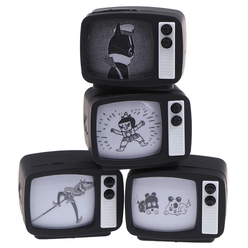 1Pcs Retro Black And White TV Dollhouse Miniature Flat Screen TV Television With Picture Doll House Furniture Accessories Toy
1Pcs Retro Black And White TV Dollhouse Miniature Flat Screen TV Television With Picture Doll House Furniture Accessories Toy