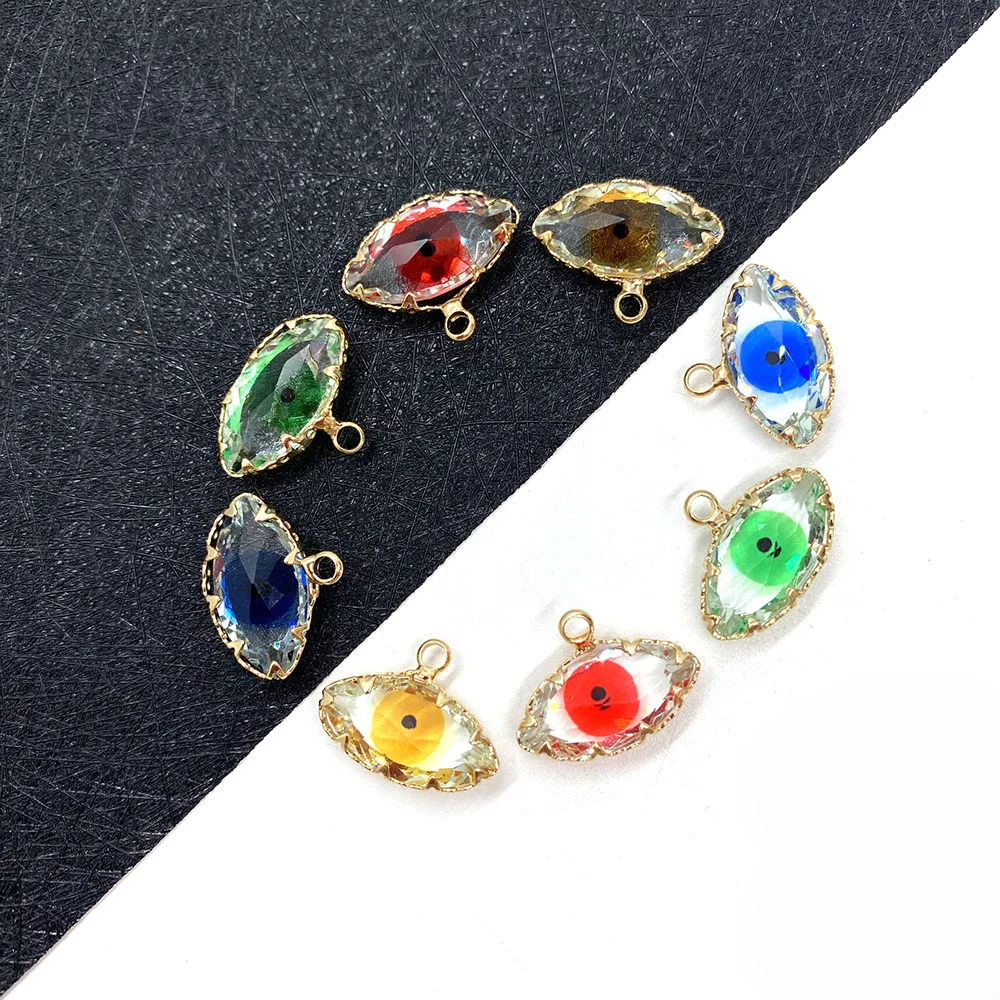 5pcs/bag of Exquisite Starry Sky Eye-shaped Natural Crystal Pendant 16X11mm DIY Handmade Jewelry Accessories Ladies Jewelry
5pcs/bag of Exquisite Starry Sky Eye-shaped Natural Crystal Pendant 16X11mm DIY Handmade Jewelry Accessories Ladies Jewelry