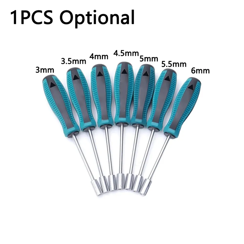 1Pc Metal Screwdriver Hex Key Socket Screwdriver Socket Anti Slip Handle Precision Dismountable Multifunctional Hand Tool 3-6mm
1Pc Metal Screwdriver Hex Key Socket Screwdriver Socket Anti Slip Handle Precision Dismountable Multifunctional Hand Tool 3-6mm