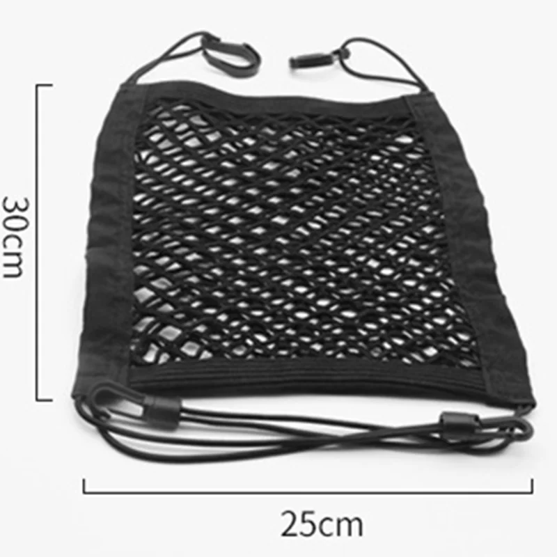 1X Universal Car Organizer Net Mesh Trunk goods Storage Seat Back Stowing Tidying mesh in trunk Bag Network Interior Accessories
1X Universal Car Organizer Net Mesh Trunk goods Storage Seat Back Stowing Tidying mesh in trunk Bag Network Interior Accessories