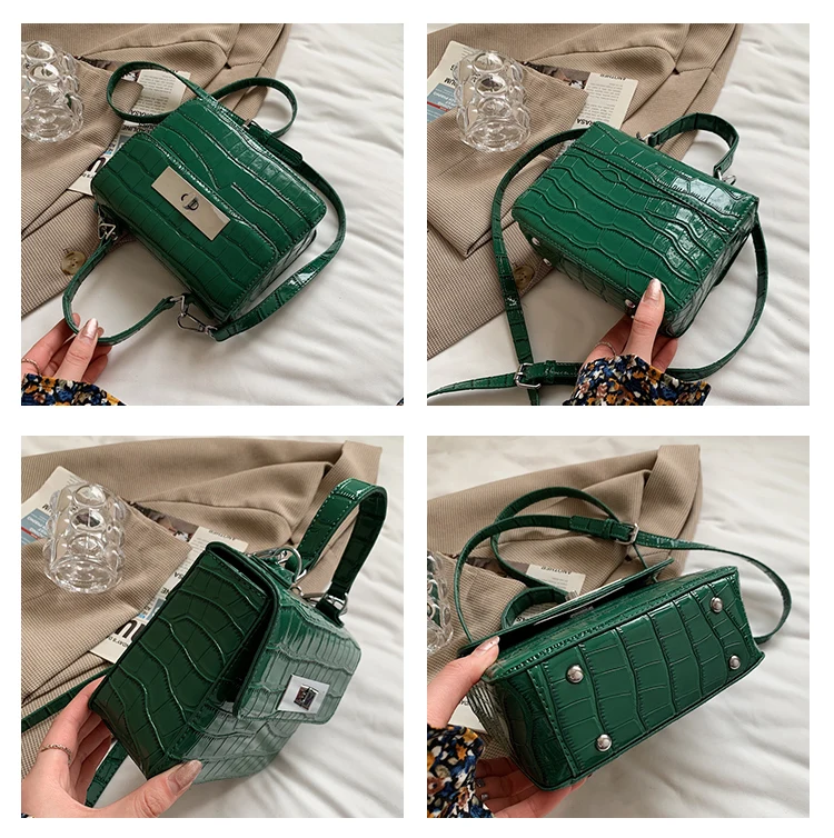 Queenie Fashion Bag For 2020 Summer Crocodile Pattern Stone Grain Camera Bag Crossbody Shoulder Bag Luxury Design Square Bag
Queenie Fashion Bag For 2020 Summer Crocodile Pattern Stone Grain Camera Bag Crossbody Shoulder Bag Luxury Design Square Bag