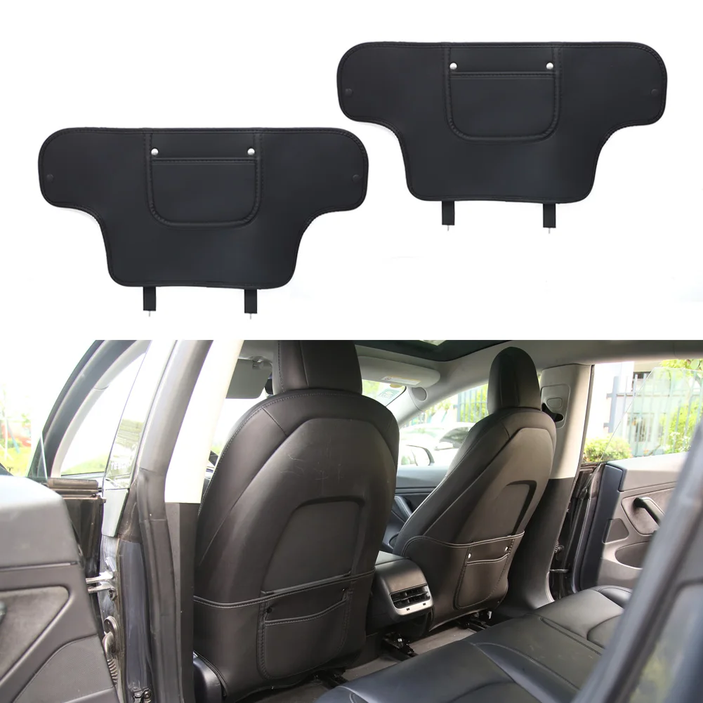For Tesla Model 3 Y Car Seat Back Anti kick Pad Mat Cover Wear-proof Anti-Dirty Leather Protector Auto Styling Modification
For Tesla Model 3 Y Car Seat Back Anti kick Pad Mat Cover Wear-proof Anti-Dirty Leather Protector Auto Styling Modification
