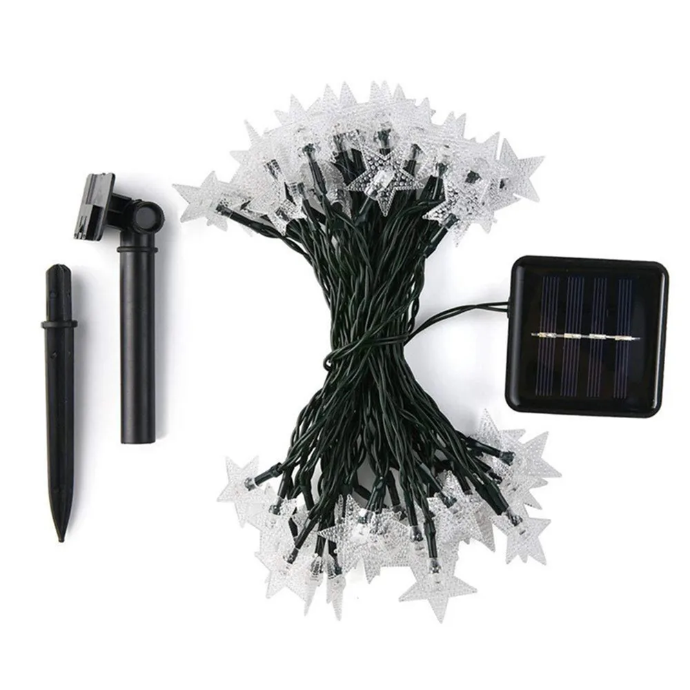 5m 10m Solar Garland LED Lights Star String Fairy Lights 6V Garden Decoration Outdoor Solar New Year Christmas Lights Decor
5m 10m Solar Garland LED Lights Star String Fairy Lights 6V Garden Decoration Outdoor Solar New Year Christmas Lights Decor