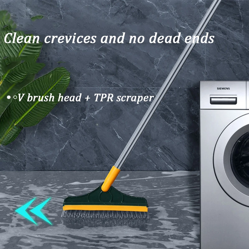 Long Handle Multifunctional Cleaning Brush With Scraper Rotatable Floor No Dead Angle Cleaning Brush Bathroom Accessories
Long Handle Multifunctional Cleaning Brush With Scraper Rotatable Floor No Dead Angle Cleaning Brush Bathroom Accessories