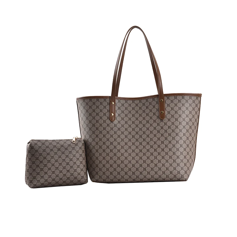 New 2 Pcs/Set Luxury Designer High Capacity Handbag for Women 2021 Trends Brand Designer Striped Shopper Shoulder Shopping Bag
New 2 Pcs/Set Luxury Designer High Capacity Handbag for Women 2021 Trends Brand Designer Striped Shopper Shoulder Shopping Bag