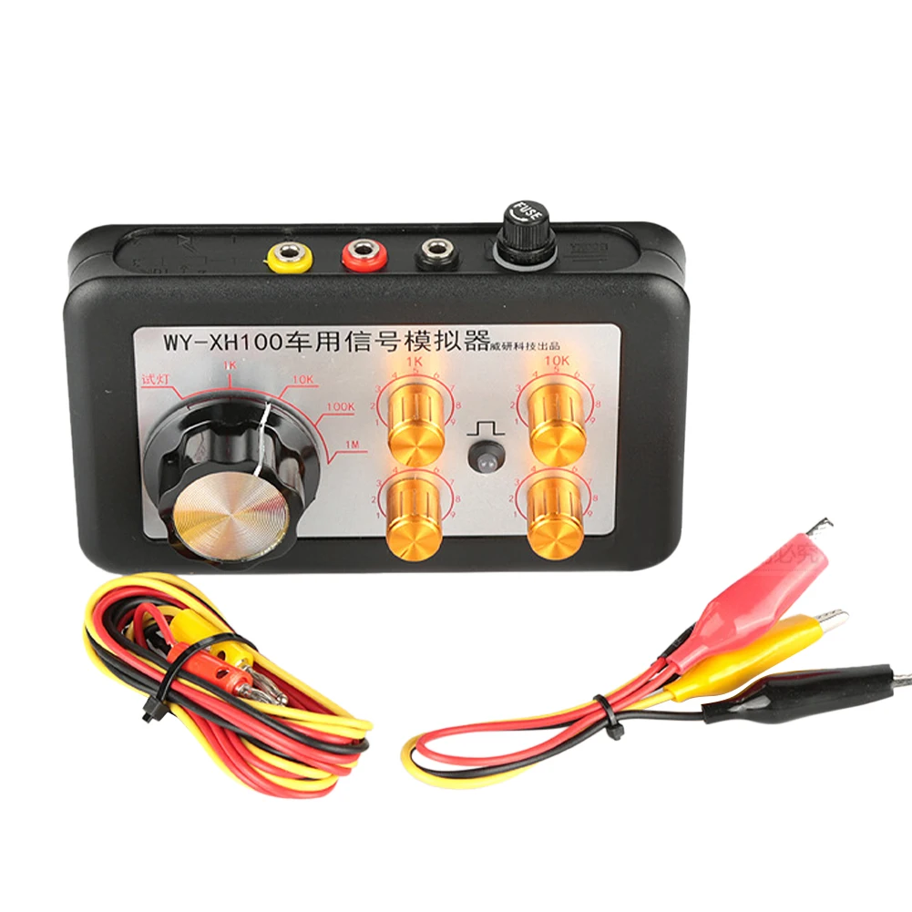 12V Car Signal Automotive Sensors Simulator Temperature Sensor Water/Fuel Tester Rail Pressure Sensor Crankshaft Sensor
12V Car Signal Automotive Sensors Simulator Temperature Sensor Water/Fuel Tester Rail Pressure Sensor Crankshaft Sensor