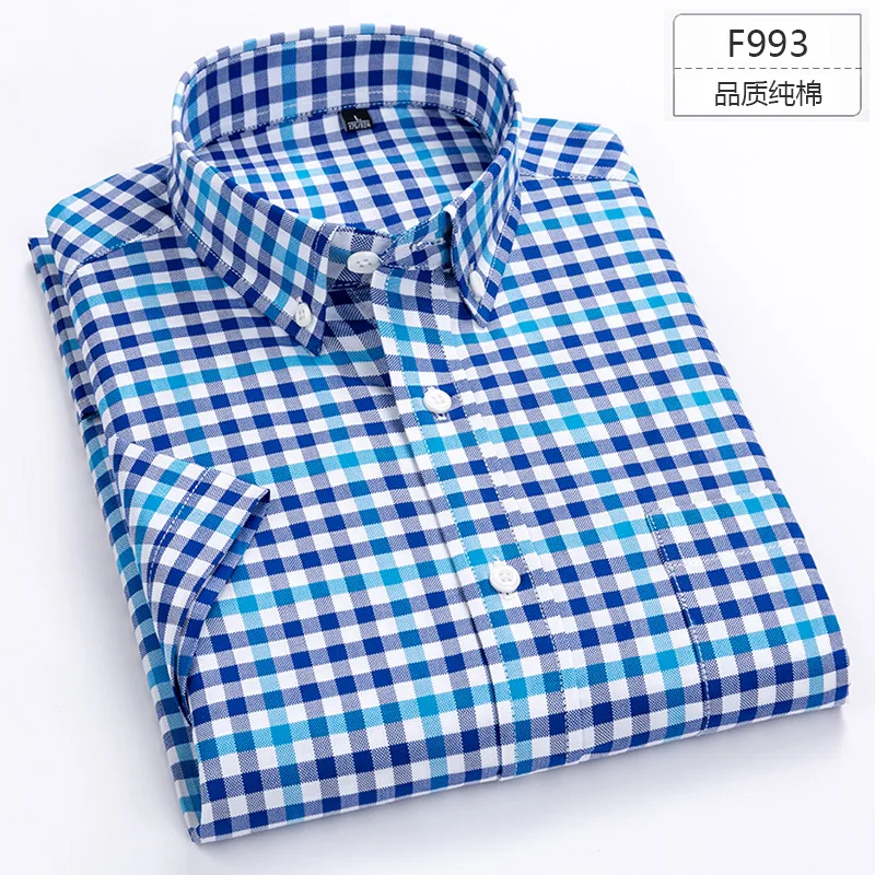 Plus Size 5XL 6XL 7XL 8XL Solid Color Full Cotton Thin Short Sleeve Men Shirt Casual Business Formal White Blue Shirt For Fat
Plus Size 5XL 6XL 7XL 8XL Solid Color Full Cotton Thin Short Sleeve Men Shirt Casual Business Formal White Blue Shirt For Fat