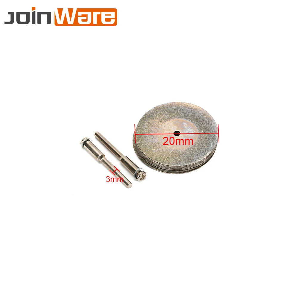 10Pcs/set 20 ~ 35MM Mini Grinding Wheel Saw Blade Diamond Cutting Discs For Rotary Tools Stone Blade+2pcs Mandrels Drill Bits 
10Pcs/set 20 ~ 35MM Mini Grinding Wheel Saw Blade Diamond Cutting Discs For Rotary Tools Stone Blade+2pcs Mandrels Drill Bits