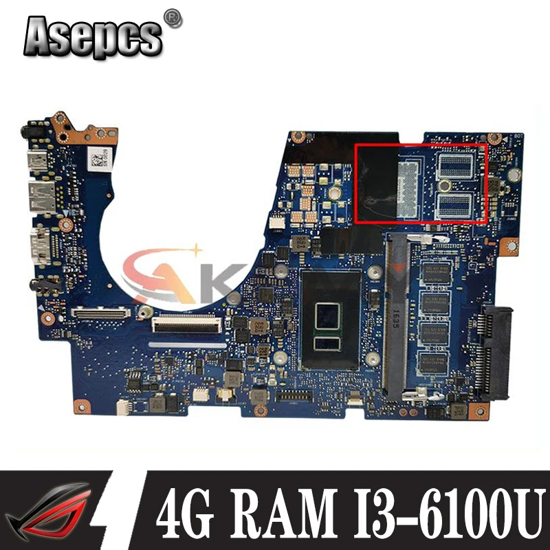 Материнская плата UX303UA для ASUS UX303UB UX303U UX303UA, материнская плата для ноутбука, оригинальный ноутбук 4G RAM I3-6100U CPU 100% тест
Материнская плата UX303UA для ASUS UX303UB UX303U UX303UA, материнская плата для ноутбука, оригинальный ноутбук 4G RAM I3-6100U CPU 100% тест