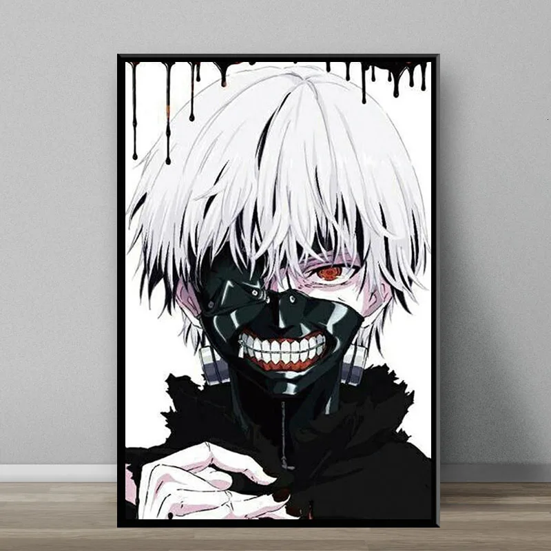 Tokyo Ghoul Paintings on Canvas Japanese Anime Wall Posters HD Print Modern Art Creative Boy Bedroom Bar Decorative Pictures
Tokyo Ghoul Paintings on Canvas Japanese Anime Wall Posters HD Print Modern Art Creative Boy Bedroom Bar Decorative Pictures