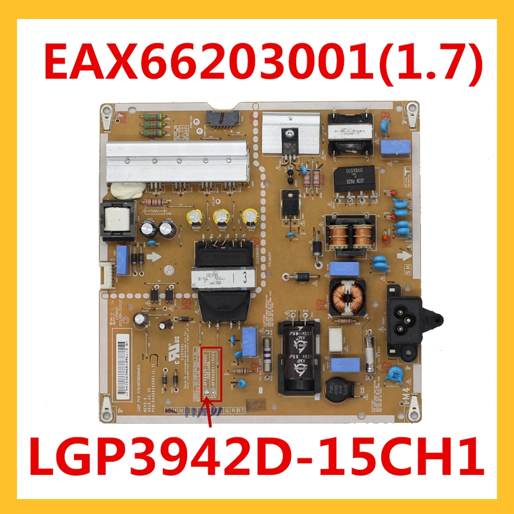 EAX66203001 (1 7) LGP3942D 15CH1 плата питания для LG оригинальный блок аксессуары 1 7|Печатные