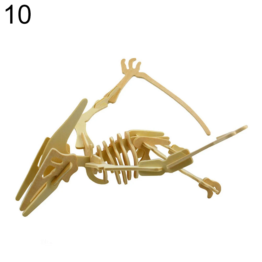 HOT SALESFunny 3D Simulation Dinosaur Skeleton Puzzle DIY Wooden Educational Toy for Kids
HOT SALESFunny 3D Simulation Dinosaur Skeleton Puzzle DIY Wooden Educational Toy for Kids