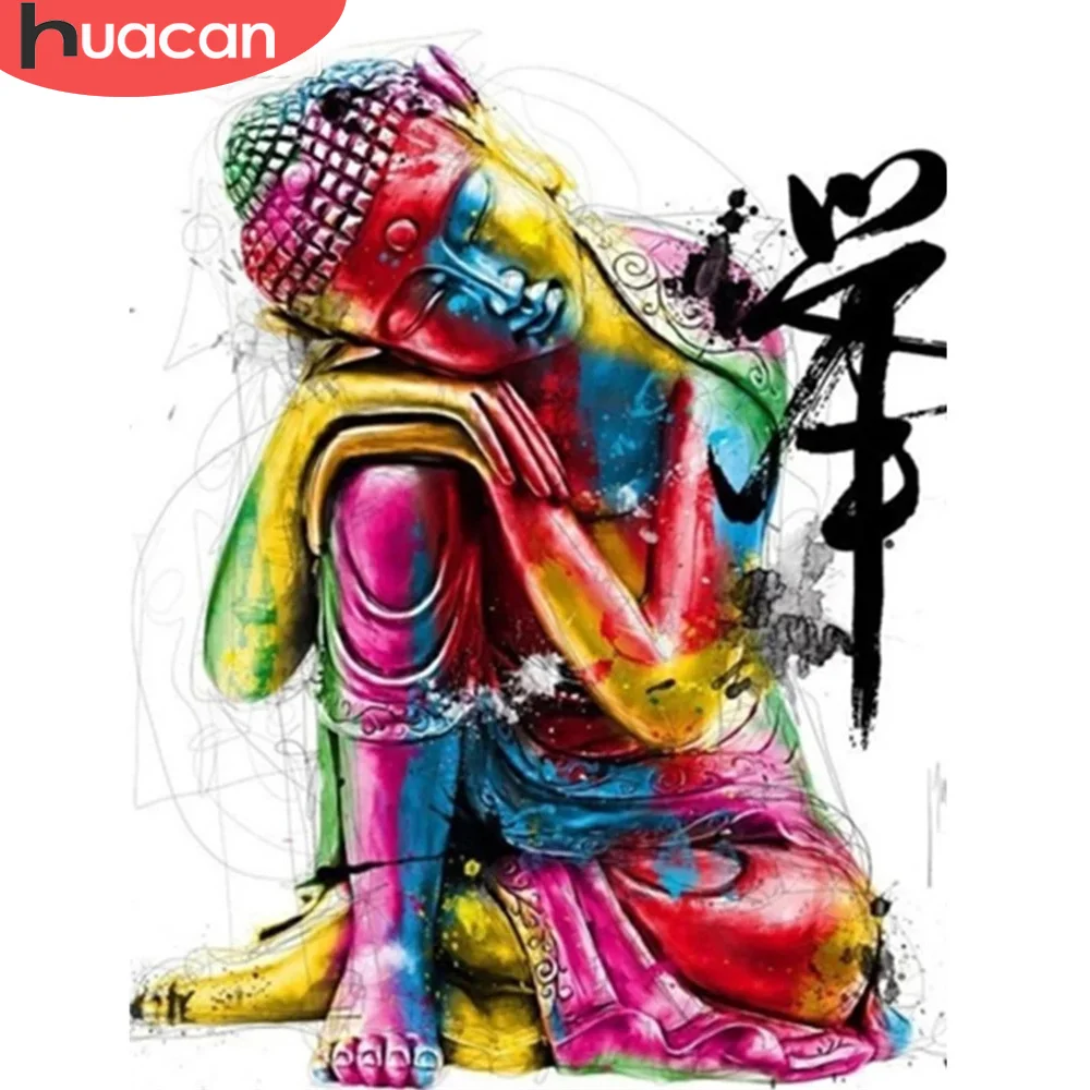 HUACAN Picture By Number Religion Gift Drawing On Canvas Painting By Numbers Buddha Portrait Home Decoration DIY Frame
HUACAN Picture By Number Religion Gift Drawing On Canvas Painting By Numbers Buddha Portrait Home Decoration DIY Frame