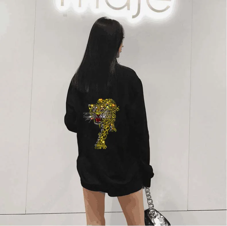 Hoodies women Hot drill Sweatshirts design big size S-XXL winter Diamond stone long sleeve Hoodies Loose design
Hoodies women Hot drill Sweatshirts design big size S-XXL winter Diamond stone long sleeve Hoodies Loose design