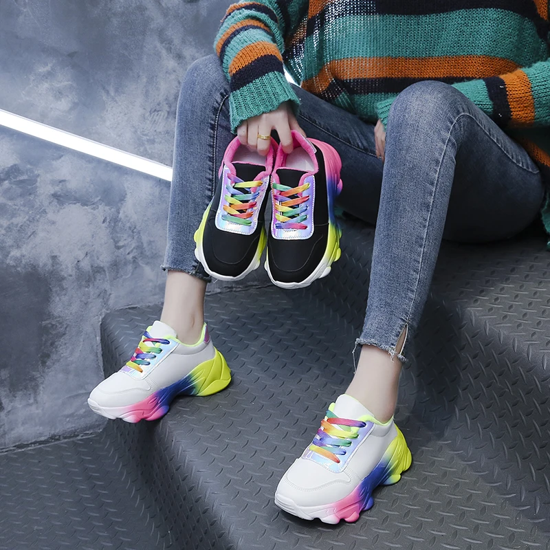 Sports shoes women spring and autumn 2021 new casual shoes colorful platform running women's shoes large size shoes women
Sports shoes women spring and autumn 2021 new casual shoes colorful platform running women's shoes large size shoes women