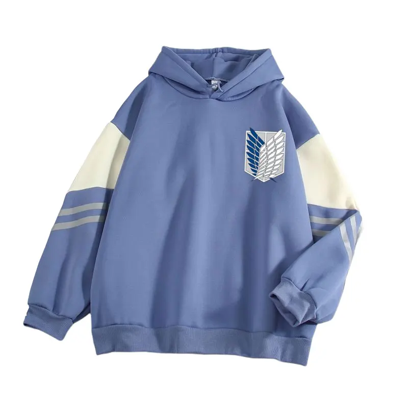 Attack on Titan hoodies Anime Scout Regiment Cosplay Denim Hoody Eren Jager Outwear Coat Hit Color Kawaii Hooded Sweatshirts y2k
Attack on Titan hoodies Anime Scout Regiment Cosplay Denim Hoody Eren Jager Outwear Coat Hit Color Kawaii Hooded Sweatshirts y2k